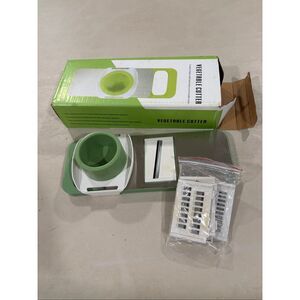 Vegetable Cutter, Mandolin Slicer, 5 Blades